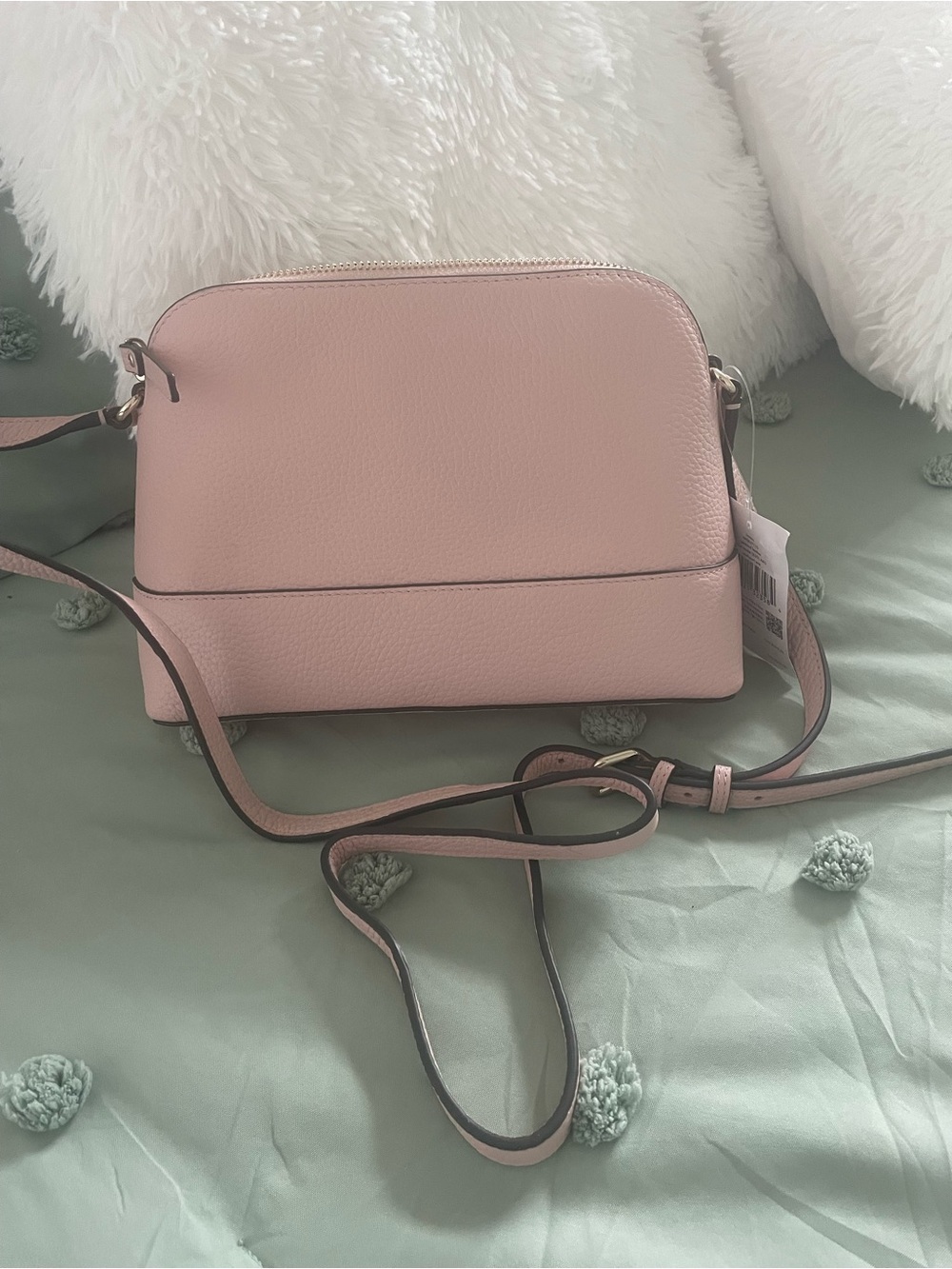 Kate Spade Hanna Southport Avenue Dome Crossbody Bag – Rosy Cheeks Pink NWT - Picture 4 of 5